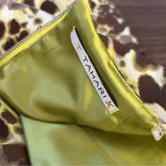 ❤️ Tahari multicoloured multi print skirt 2 - Picture 8 of 12